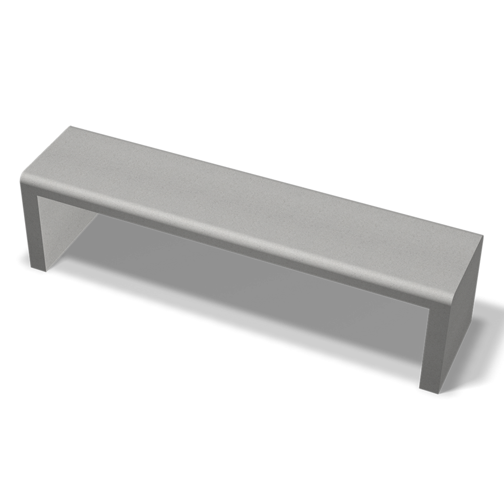 SITTBÄNK BENDERS NORD LIGHT RAK, 1900X460X500MM