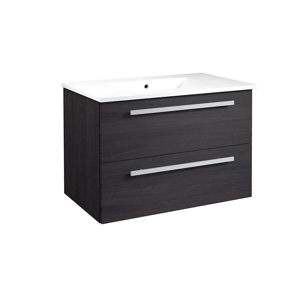 Badrumsmöbel Serena 80cm, Svart Ek | Stuvbutiken - Bild 2