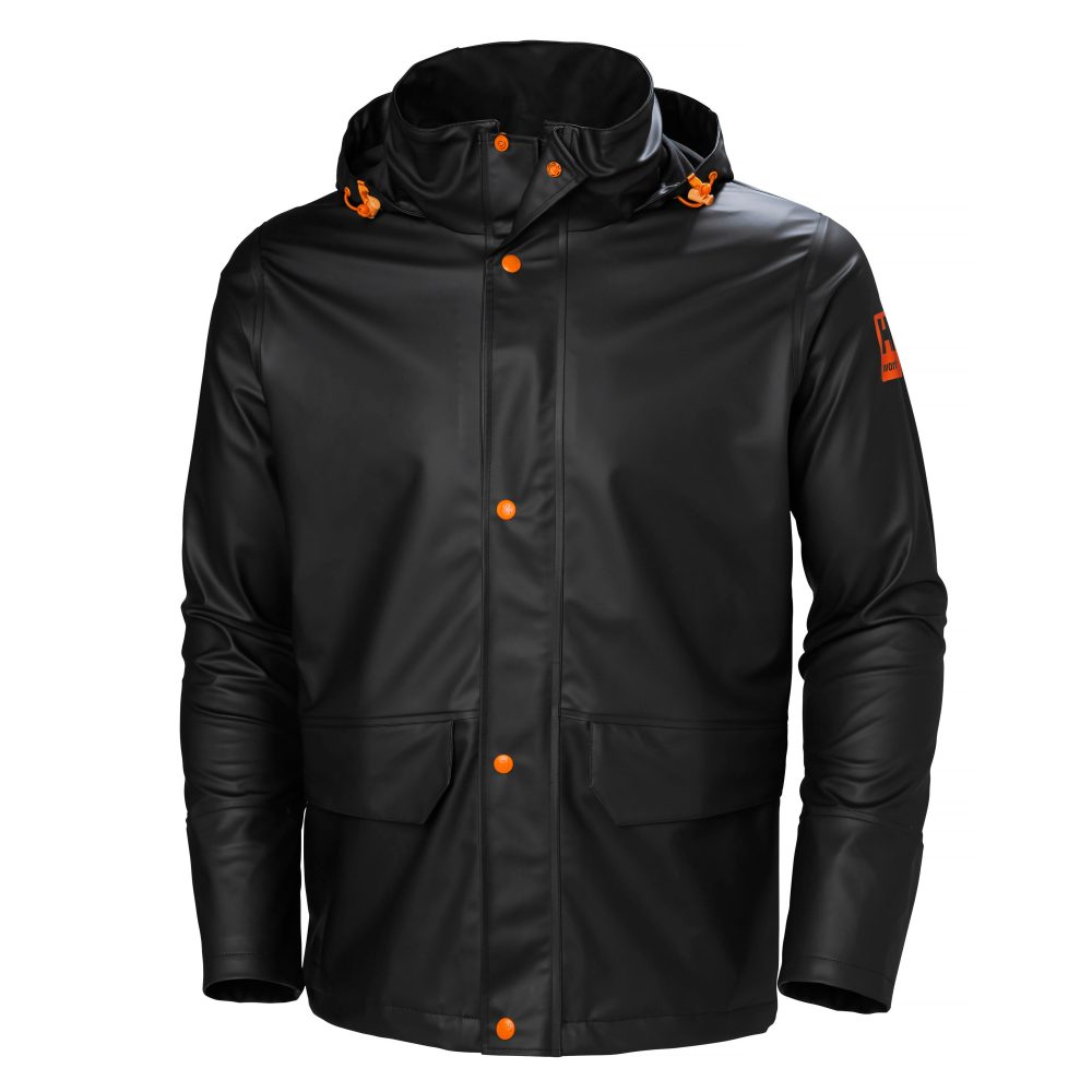 Kjøp Helly Hansen Workwear Regnjakke Gale, svart