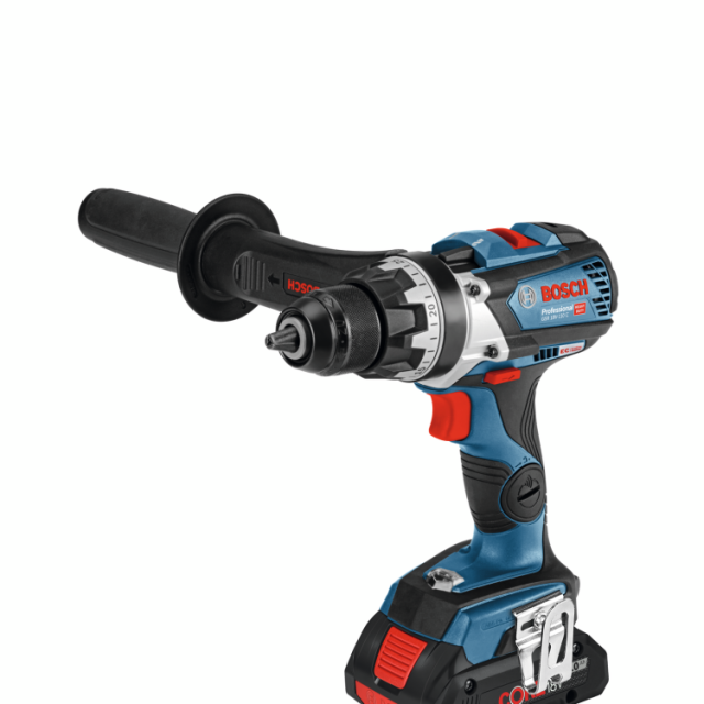 SKRUVDRAGARE BOSCH GSR 18V-110C 2X4AH PC L-BOXX