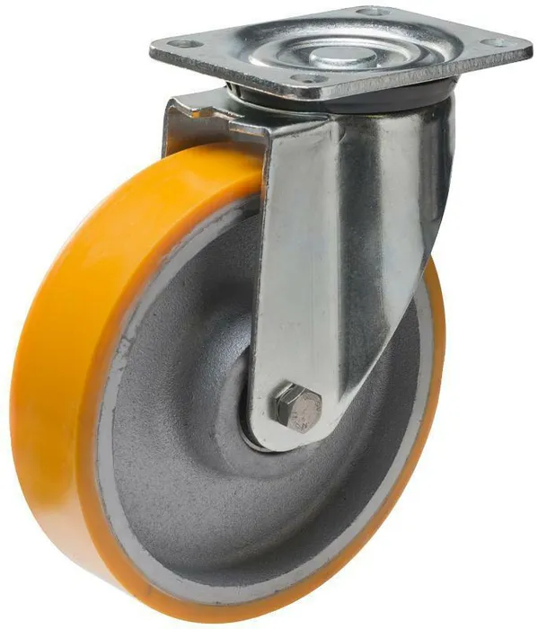 Länkhjul Gigant 8P PU/CI 160 x 50 mm