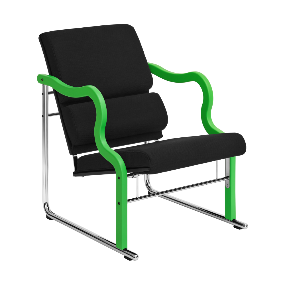 Experiment 501 loungefåtölj, Green-black