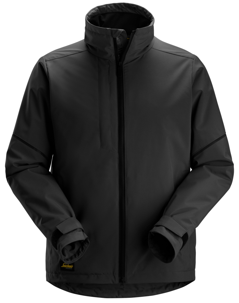 FLEECEFODRAD SNICKERS WORKWEAR JACKA AW WS, SVART STL: S