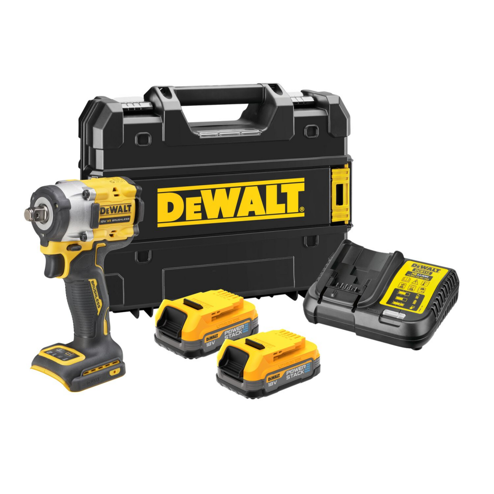 MUTTERDRAGARE DEWALT DCF921E2T-QW XR TSTAK 2XPOWERSTACK 18V