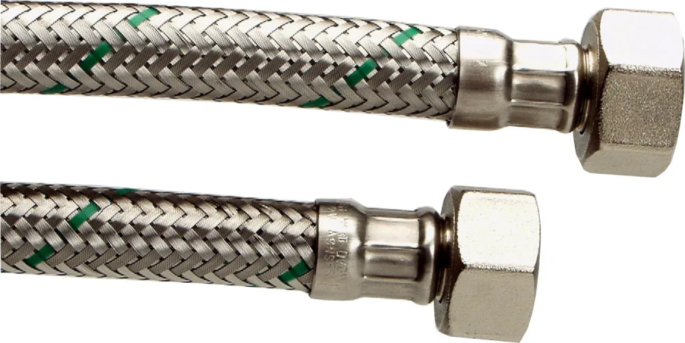 Neoperl 8190392 Anslutningsslang rak/rak, 15x15 mm 300 mm