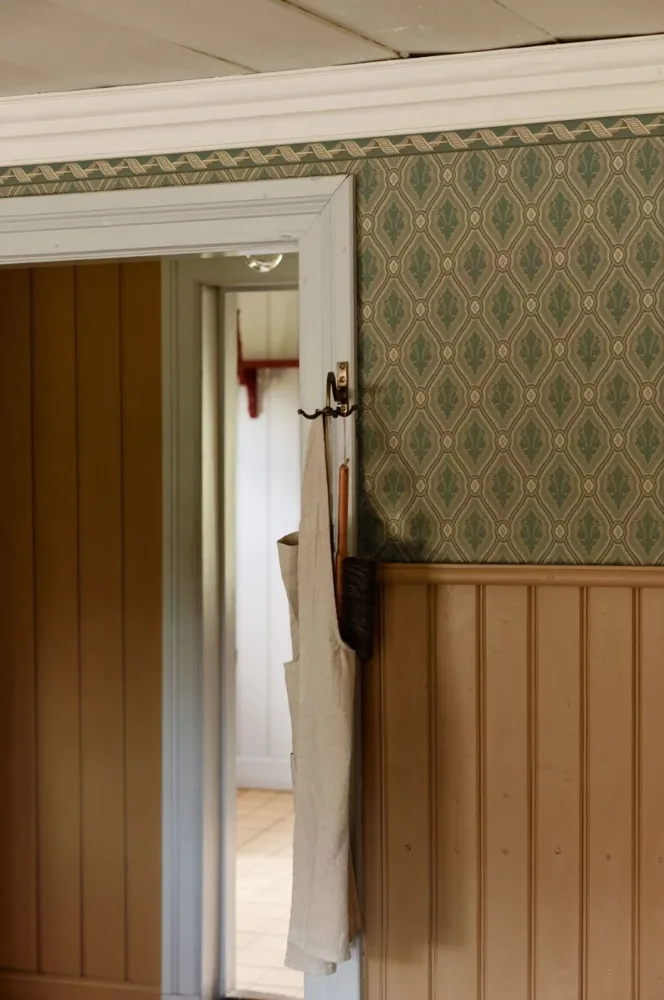 Duro Eugen bård 543-03 Bård Gammalsvenska Papper Grön