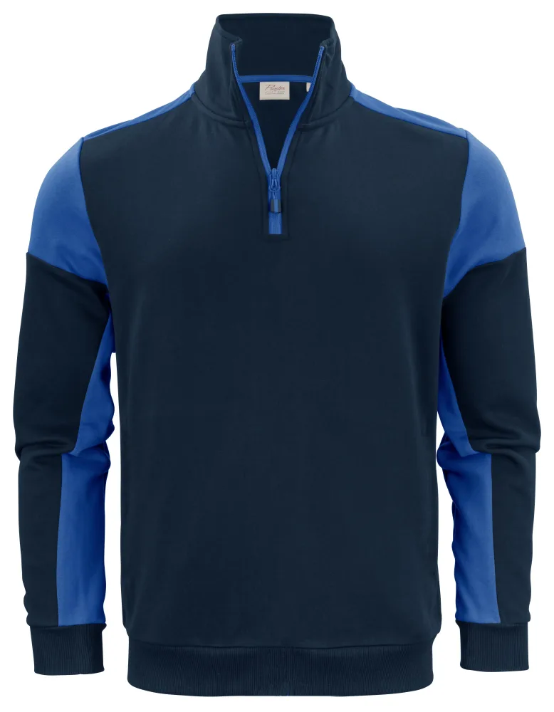 Printer Prime Halfzip Tröja Blå;Marinblå - Bild 2