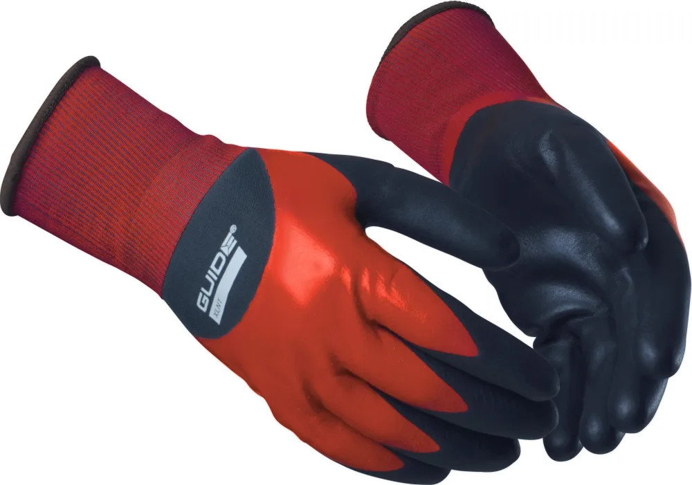 Guide Gloves 9503 Handske nitrildopp, oljegrepp, touch 9