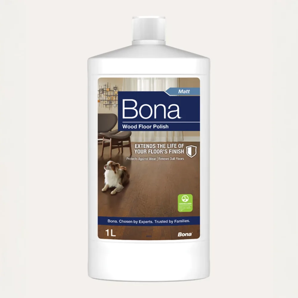 Golvpolish Wood Floor Polish Trägolv 1L | Stuvbutiken