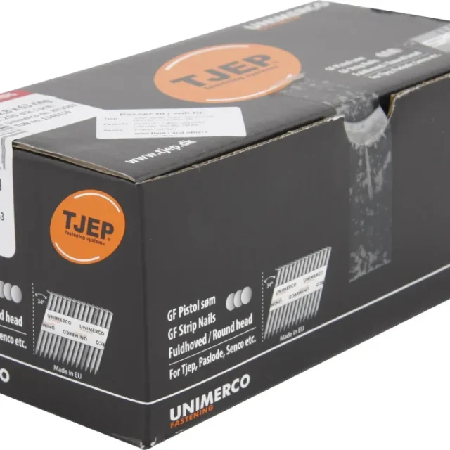 TJEP 833090 Ringspik rakbandad, varmgalvad, 34° 3,1 x 90 mm, fullhuvud, 810-pack