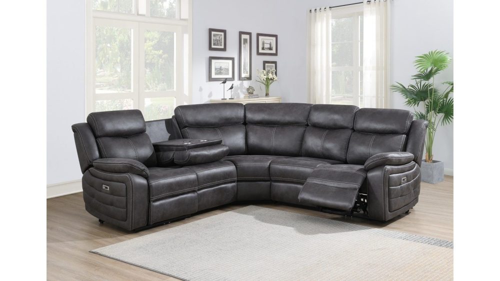 Reclinerhörnsoffa Rindal Manuell
