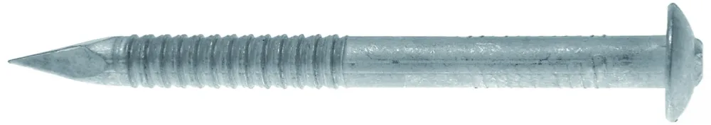 Gunnebo Z293618 Korrugalspik 250-pack, aluminium 75 x 4,5 mm, med tätningsbricka