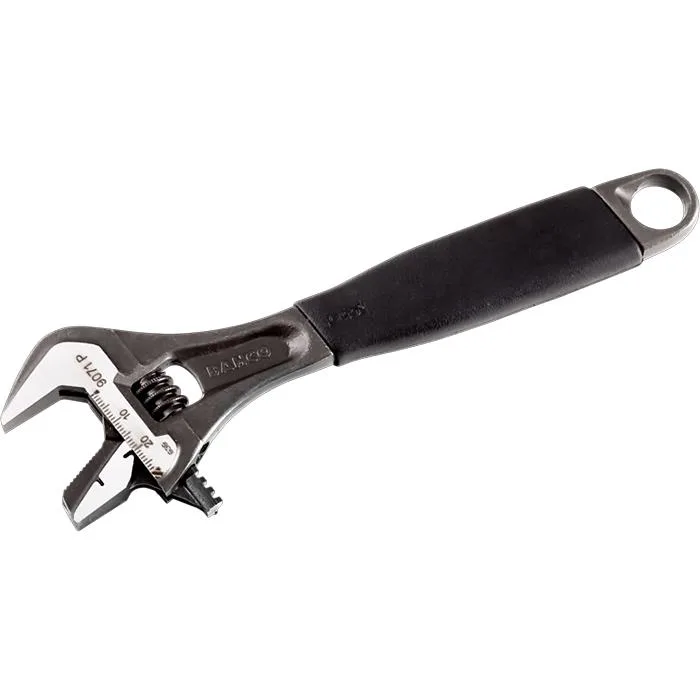 Bahco 9071 P Skiftnyckel svartoxiderad, vändbar käft 208 mm