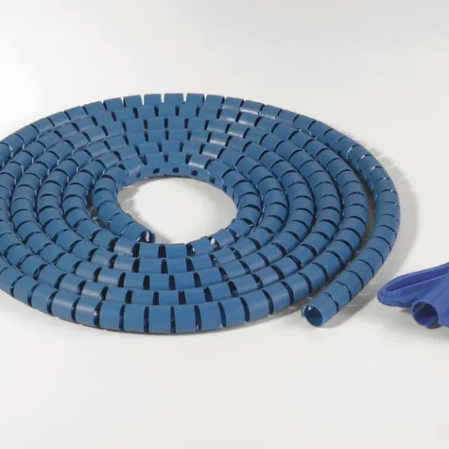 Hellermann Tyton HWPPMC Kabelspiral med metallinnehåll, 25 m Ø25 mm