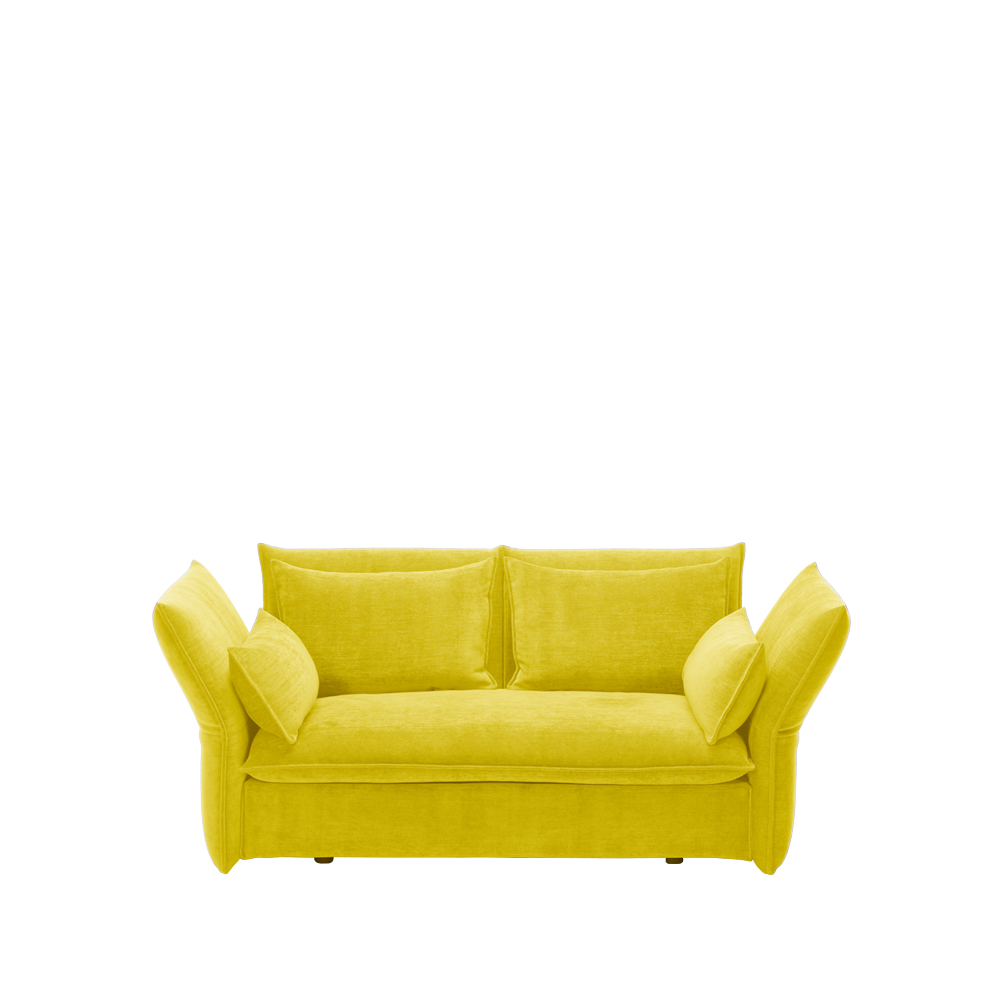 Mariposa 2-sits soffa, Iroko 01 gul