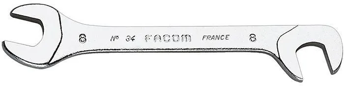 Facom 34.9 U-nyckel vinklad 15° och 75° 9mm