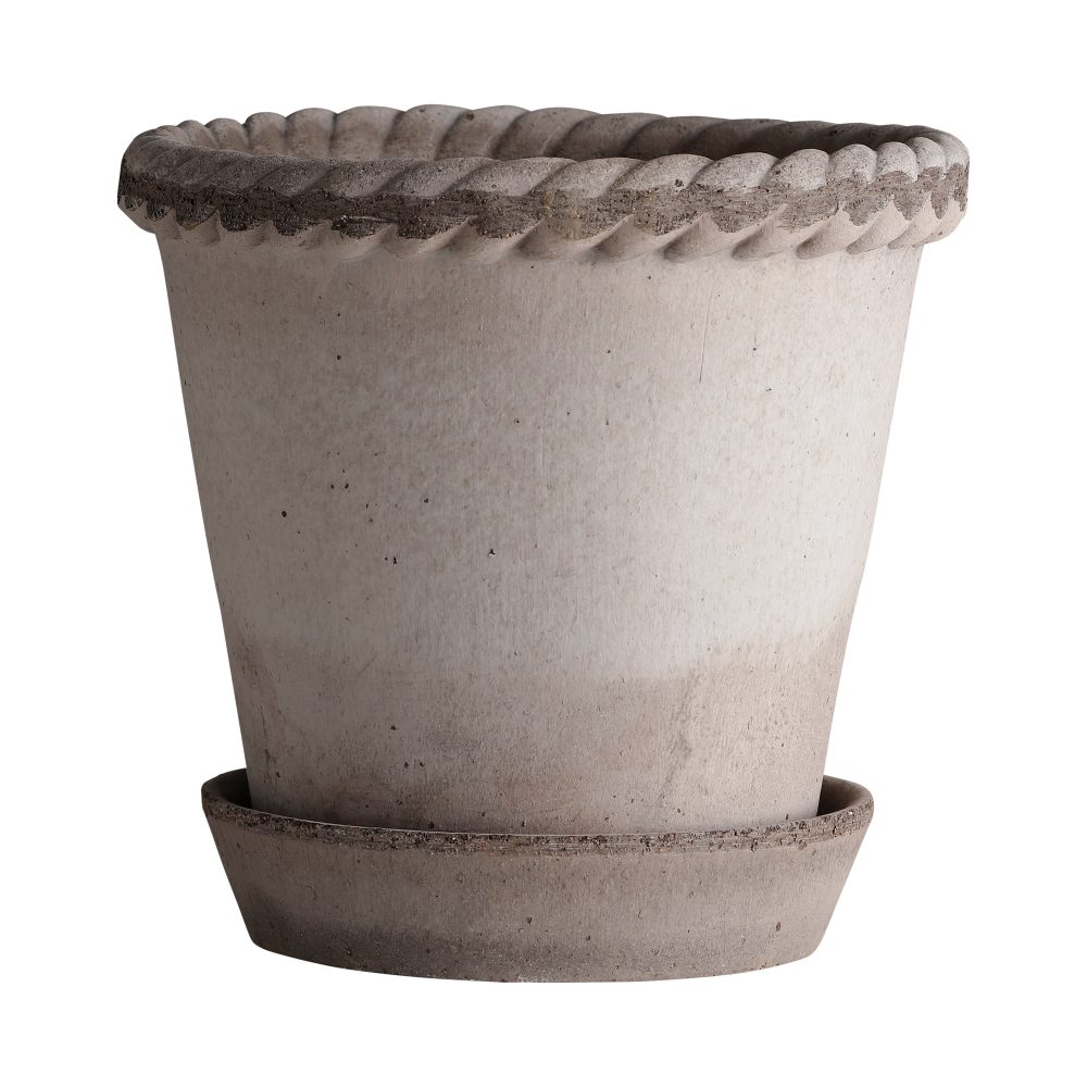 Emilia kruka 16 cm, Grå