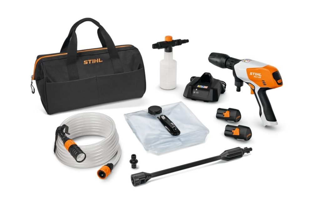 Stihl RCA 20 Batteridriven Tvätt set