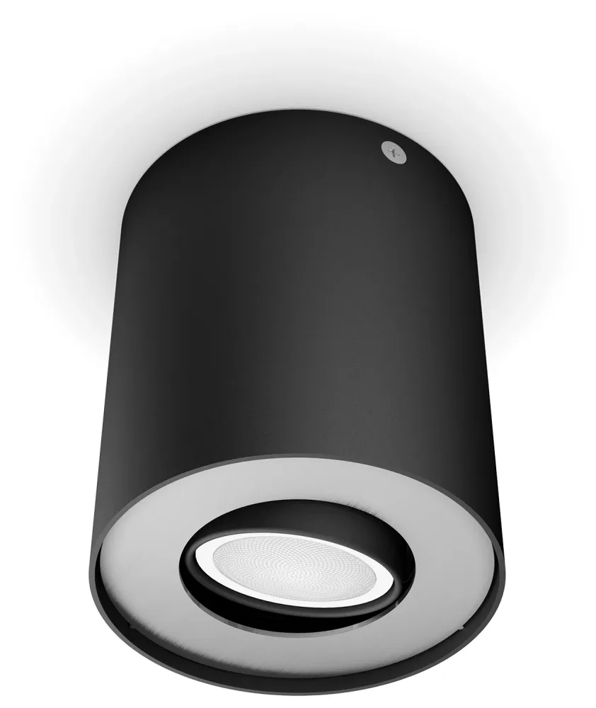 Philips Hue Pillar 929003811201 Spotlight Svart