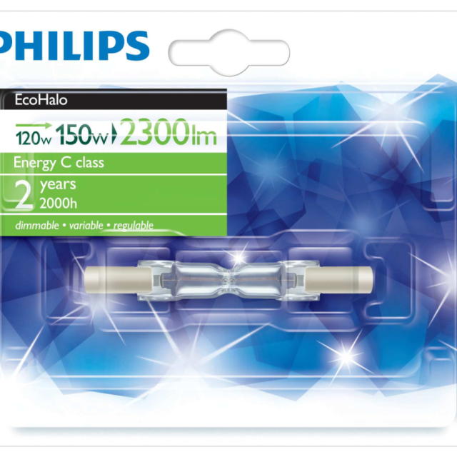 HALOGENRÖR PHILIPS R7S 78MM 120W