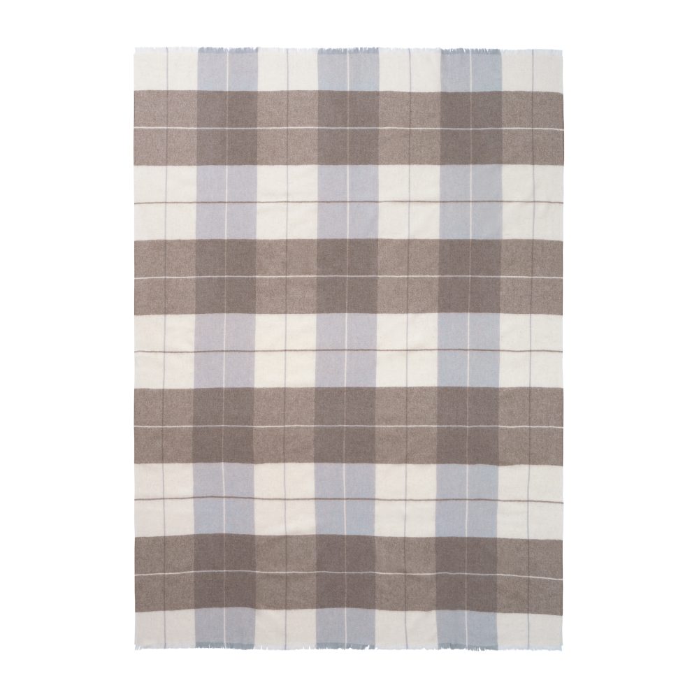 Scotch pläd 130x190 cm, Camel-Grey