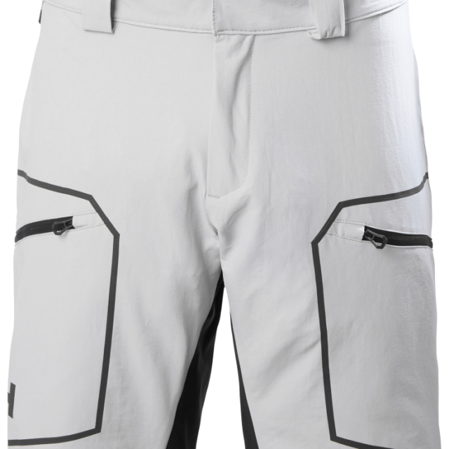 HP HELLY HANSEN RACING DECK SHORTS GREY 33