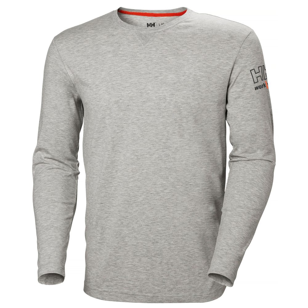 Kjøp Helly Hansen Workwear Langermet T-skjorte Kensington, grå