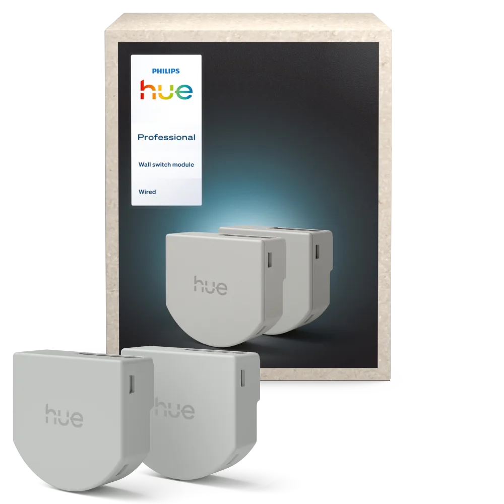 Philips Hue B EU 1P Väggbrytarmodul trådbunden 1-pack - Bild 2