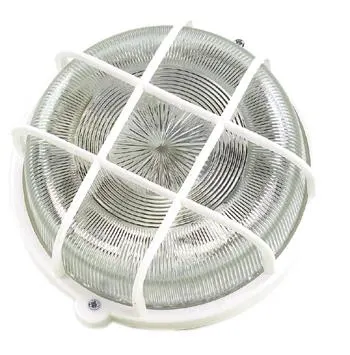 Gelia 110010241 Gallerarmatur rund, 100W, IP44 Svart