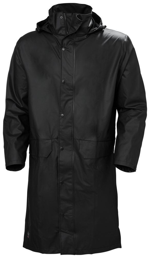 REGNKAPPA HELLY HANSEN VOSS PU SVART M