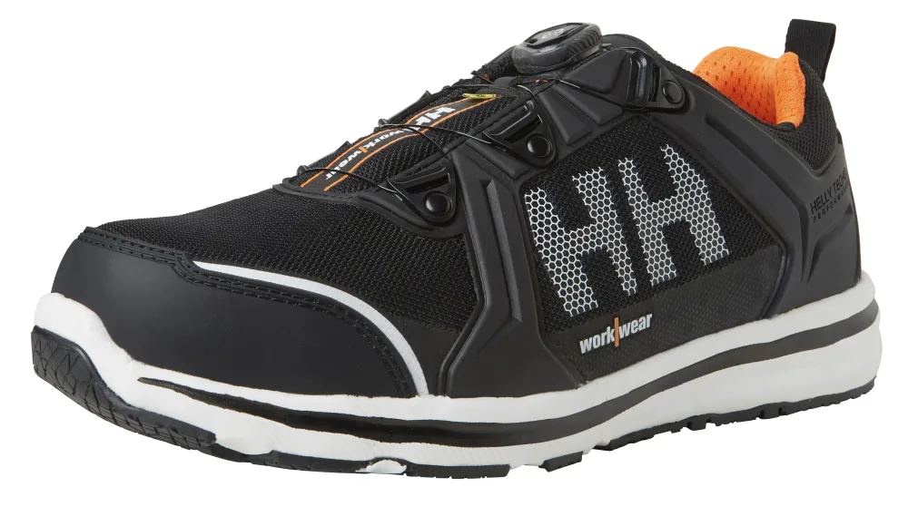 Helly Hansen Workwear Oslo BOA Low Skyddssko S3, svart, aluminiumhätta 47