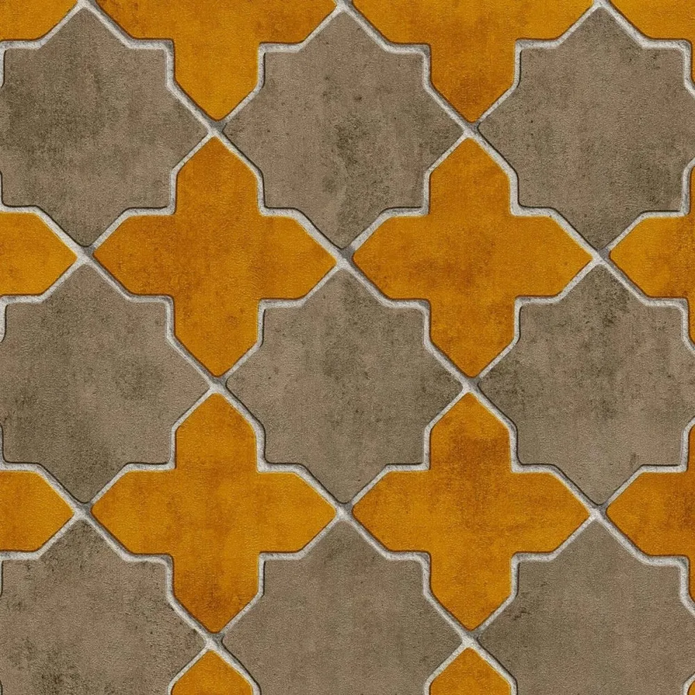 New Walls 37421-2 Gul Tapet | Stuvbutiken