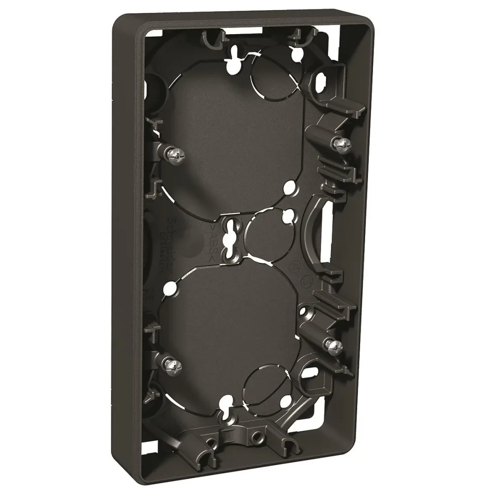 Schneider Electric Exxact Förhöjningsram Antracit, 21 mm 3-fack - Bild 2