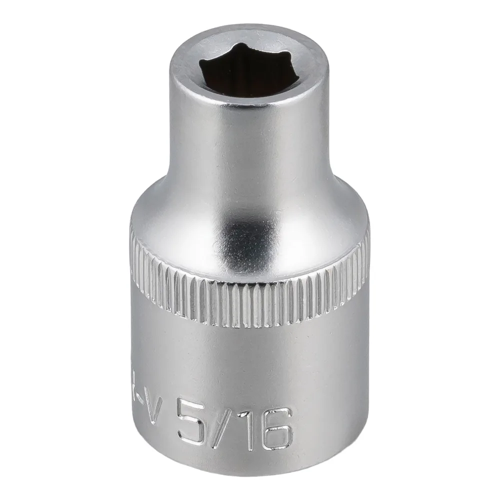 PELA 562451 Hylsa drivstorlek 1/2", 6-kant, kort 13/16"
