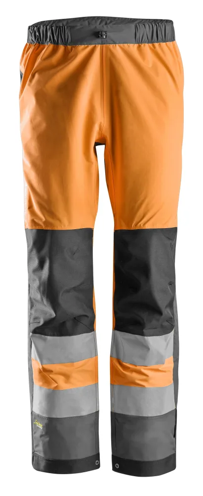 Snickers Workwear 6530 AllroundWork Skalbyxa grå/varsel, gul Varsel, Gul