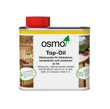 OSMO Hårdvaxolja Top-Oil 3058 Ofärgad Matt - Provpåse