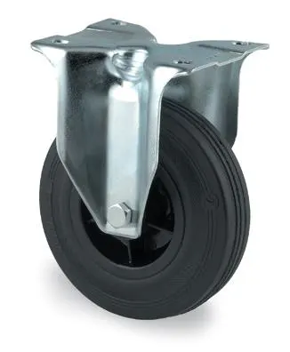 Tente 3478PRR160P63 Industrihjul fast hjul, gummi, platta 137x105 mm 160 mm - Bild 2