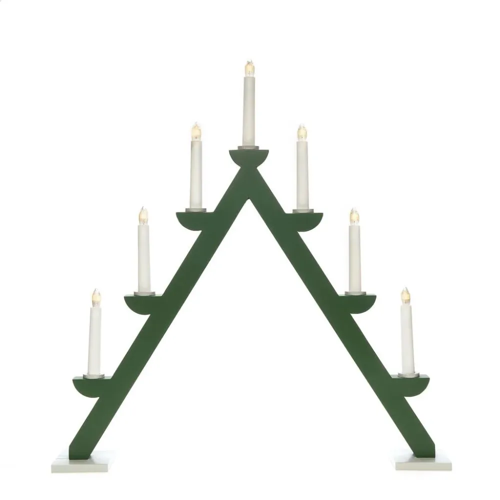 Konstsmide 3992-735 Adventsljusstake 7 ljus Svart