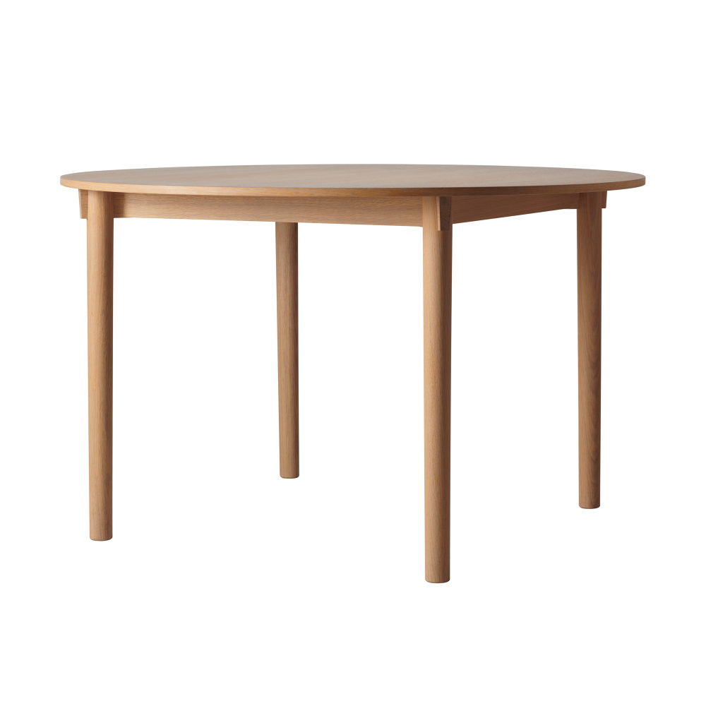 Tak bord Ø120 cm, Ek-natural