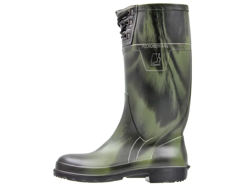 Sievi Light Boot Camo O5 Yrkesstövel svart/grön 48