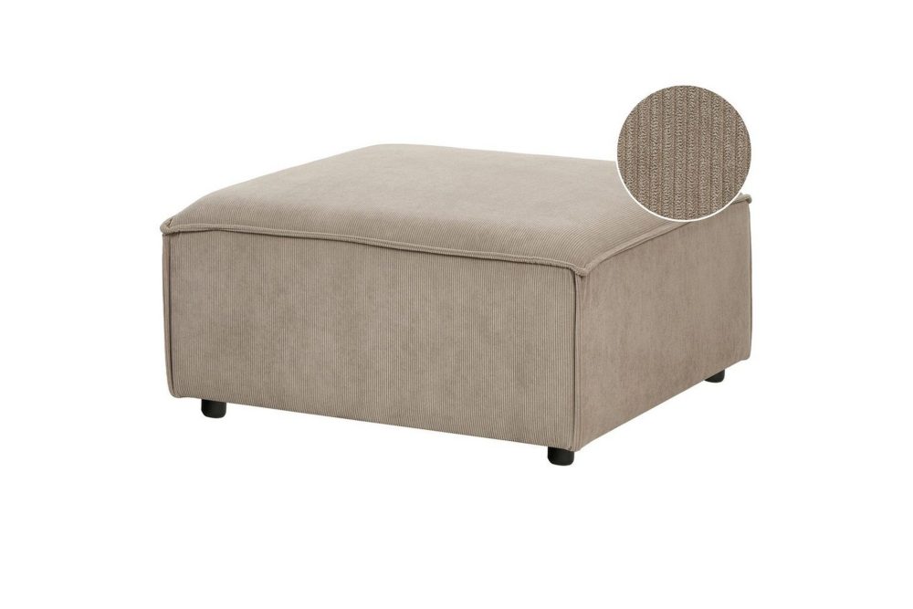 Fotpall Ardal Taupe/svart