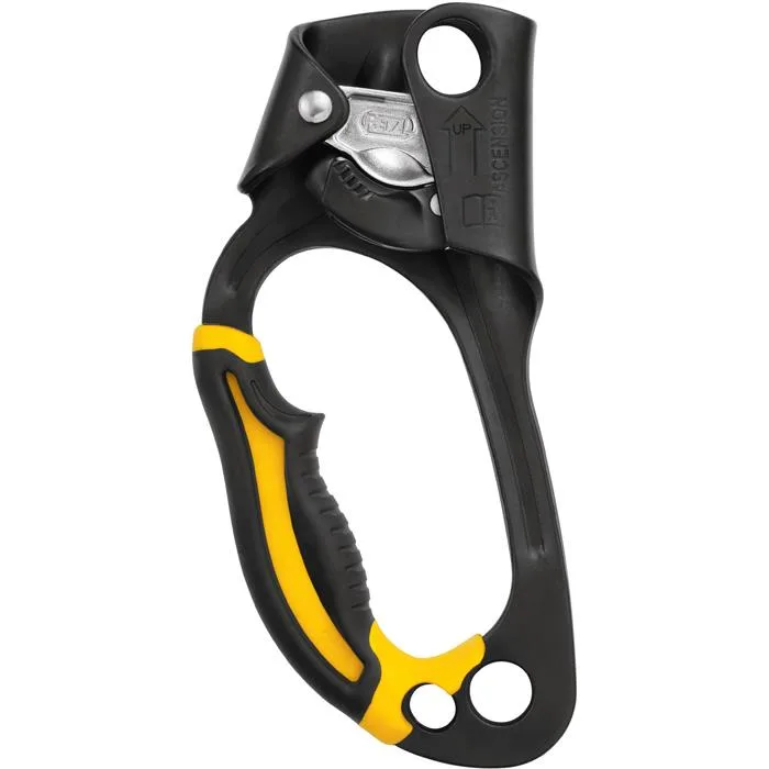 Petzl Ascension Pro Repklämma Vänster svart/gul - Bild 2