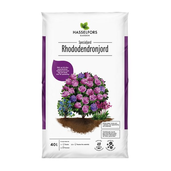 RHODODENDRONJORD HASSELFORS GARDEN 40 L