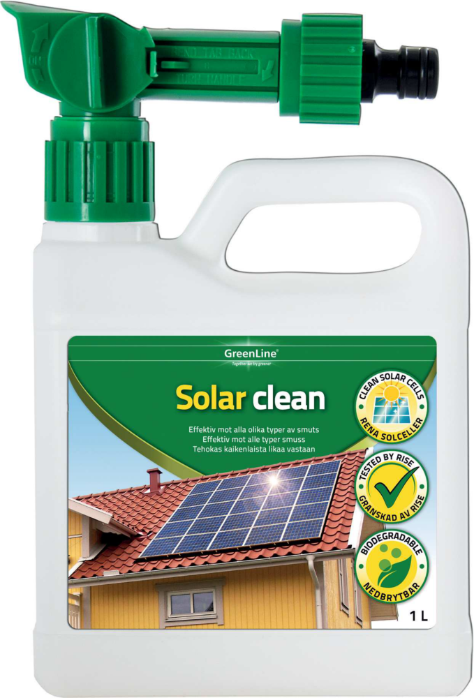 RENGÖRINGMEDEL GREENLINE MOTALG SOLARCLEAN M EJEKTOR 1L