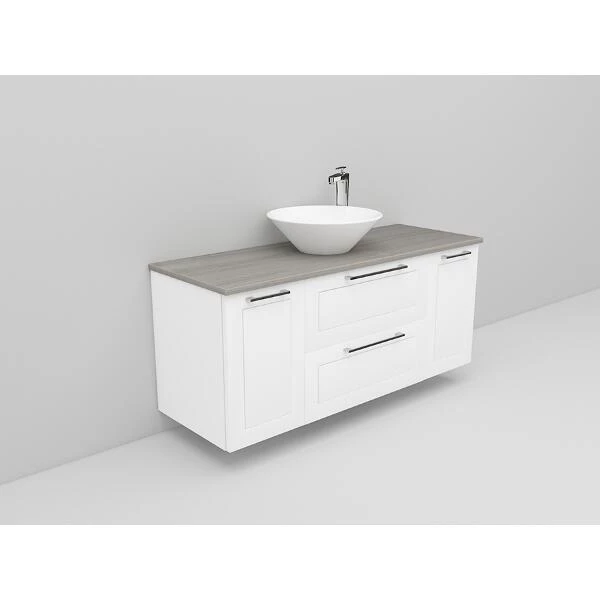 Badrumsmöbel Flexline Modell 155 120cm, Vit, Ram | Stuvbutiken