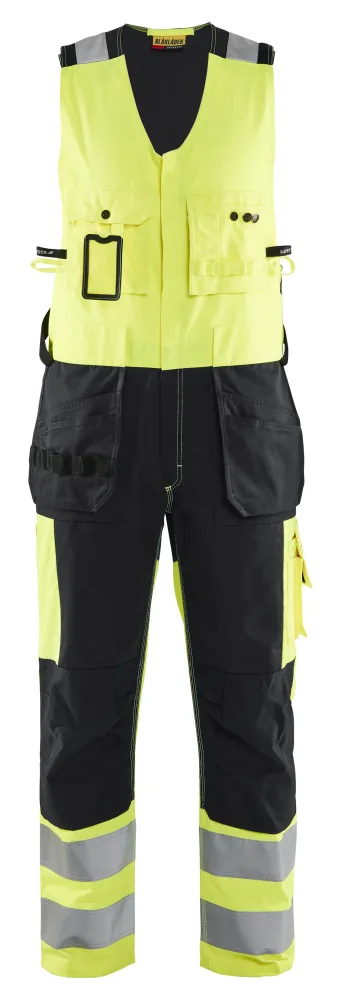 Blåkläder 265318043399C60 Västbyxa varsel, gul/svart C60 - Bild 2