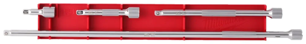 Milwaukee 4932480637 Hylsförlängningssats 4 delar, 1/4"