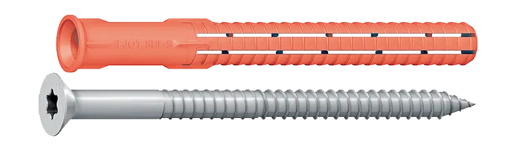 Sormat SDF-S Fasadplugg C1000, 25-pack 10Hx100 mm