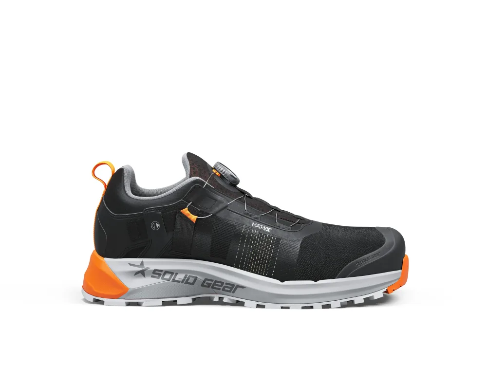 Solid Gear Haze 2 Fly Low Skyddssko svart/orange 40