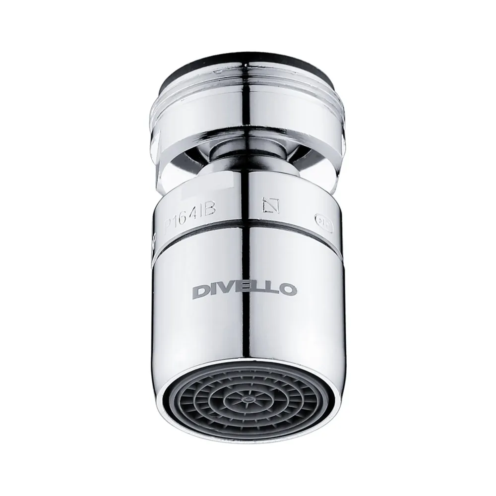 DIVELLO Ejector M24 Strålsamlare med kulled, M24x1.0 mm, 5-pack 6 l/min
